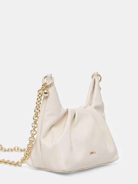 Geanta crossbody Furla din piele bej