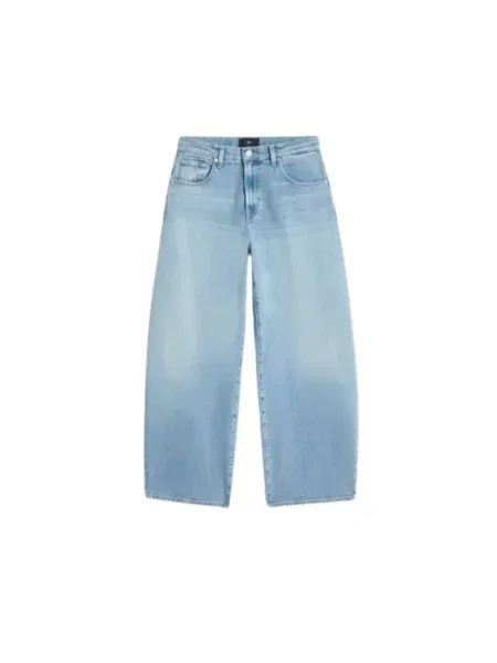 Jeansy 7 For All Mankind niebieskie