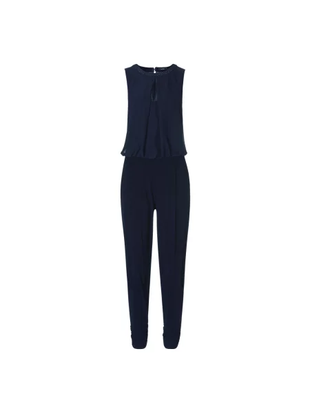 Kombinezon z okrągłym dekoltem Vera Mont niebieski