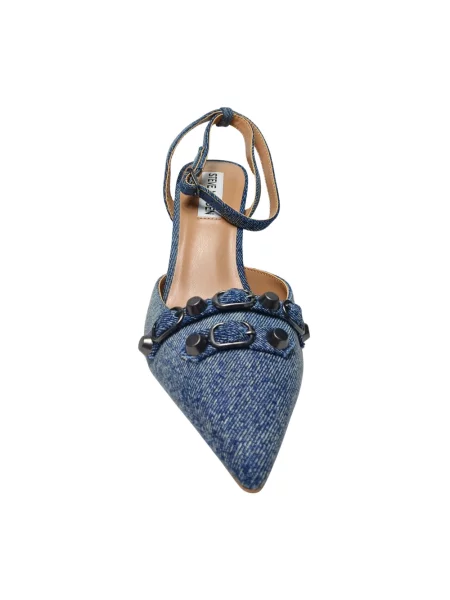 Czółenka Steve Madden niebieska