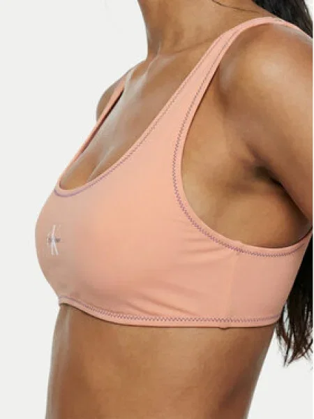 Calvin Klein Swimwear Bikini felső rózsaszín