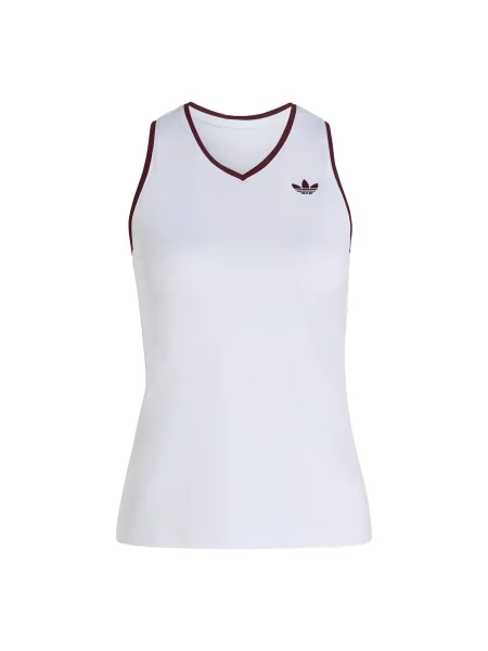ADIDAS PERFORMANCE Sportiniai marškinėliai be rankovių Classics vyšninė balta