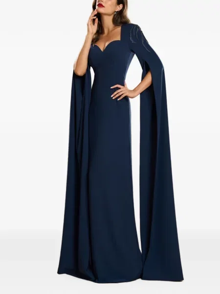 Rochie maxi Cristallini albastru