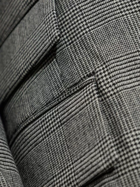 Sacou Vetements în carouri gri