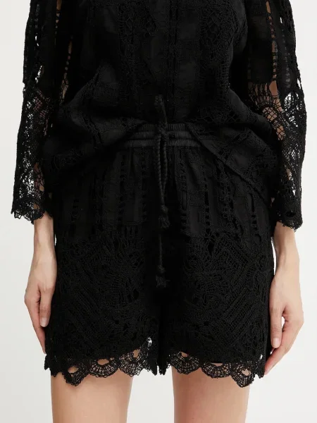 Pinko pantaloni scurți negru