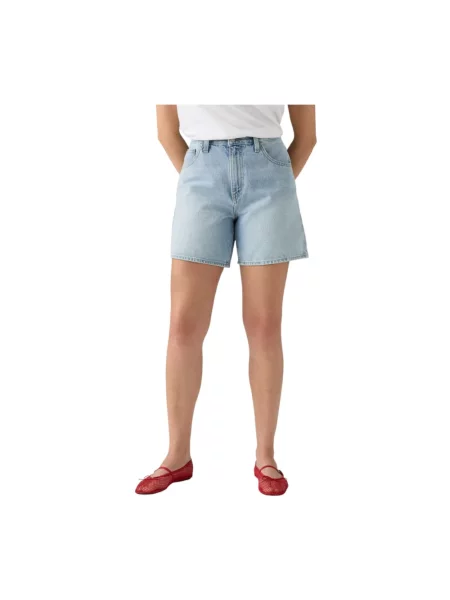 Krótkie szorty jeansowe Levi's niebieskie
