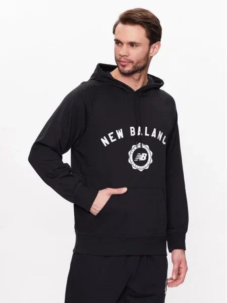 New Balance Džemperis Dukserica Sport Seasonal French Terry juoda