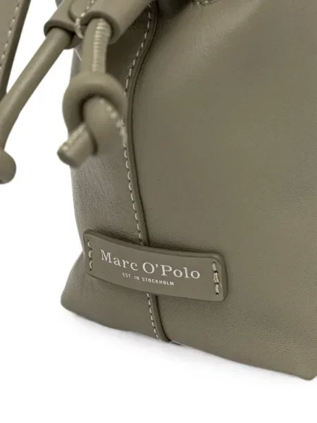Body Marc O'polo din piele cu cordon verde