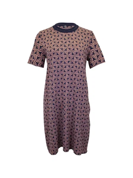 Rochie Weekend Max Mara cu imprimeu geometric albastru