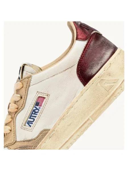 Sneakersy Autry skórzane beżowe