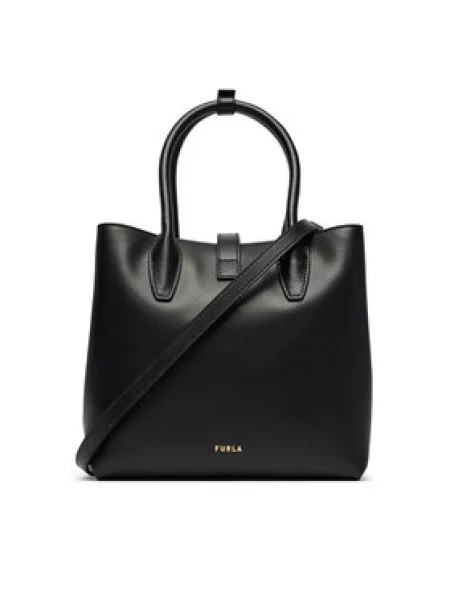 Furla Ročna torba Goccia S črna