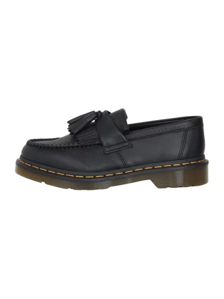 Loafersy Dr. Martens skórzane czarne