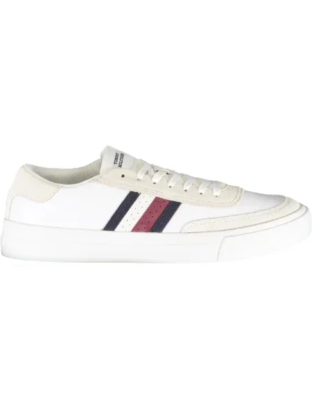 Sneakerși Tommy Hilfiger din piele alb