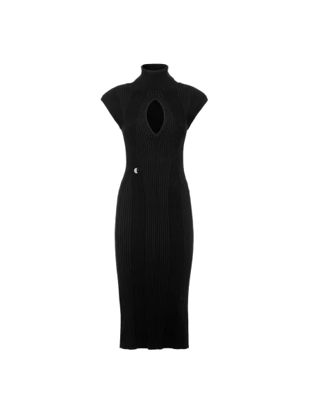 Sukienka midi Philipp Plein czarna