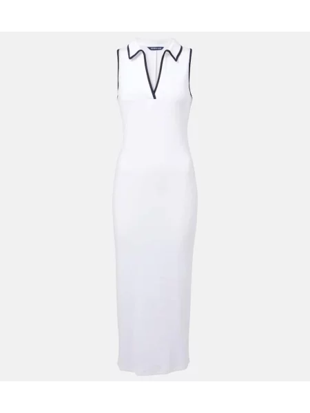 Rochie Veronica Beard tricotate de costum alb