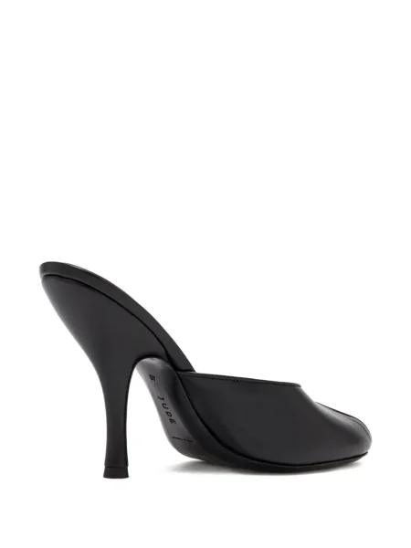 Papuci tip mules Jude din piele negru