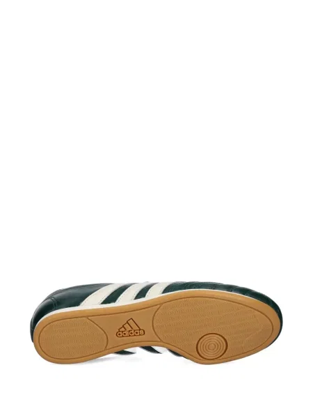 Sneakerși Adidas Predator cu broderie cu dungi din piele de căprioară albastru