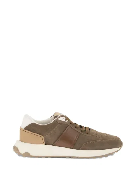 Sneakerși Tod's din piele de căprioară maro