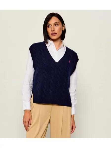 POLO RALPH LAUREN De lână vestă cu adaos de cașmir