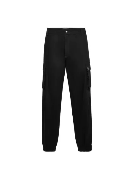 Spodnie cargo Philipp Plein czarne