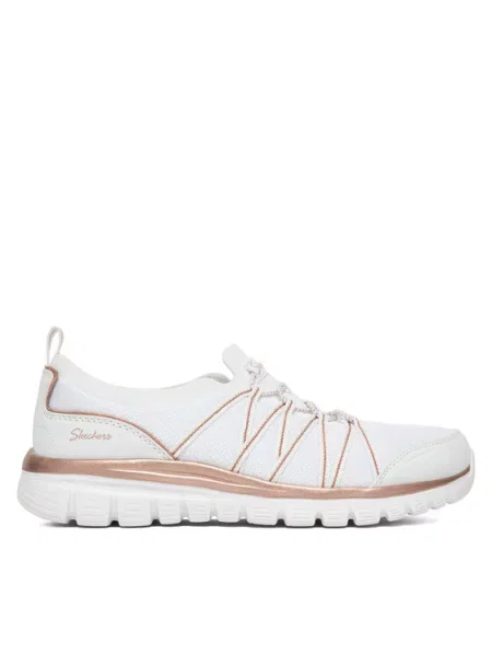 Sneakersy Skechers bílé