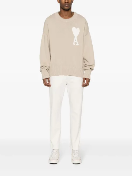 Jeansy Levi's z dżerseju białe