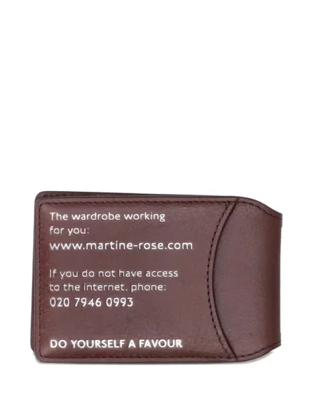 Portofel Martine Rose cu imagine roz
