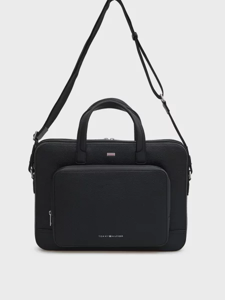 Сумка для ноутбука Tommy Hilfiger чорна