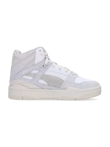 Sneakersy Puma zamszowe białe
