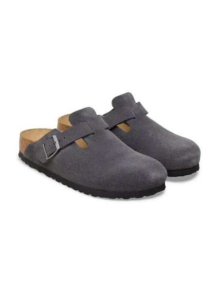 Pantofi Birkenstock din piele gri
