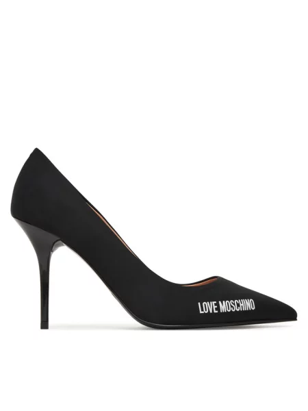 Szpilki LOVE MOSCHINO czarna