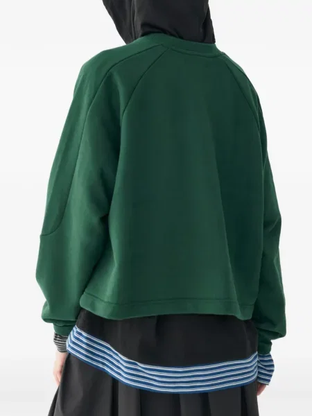 Hanorac Tomboy cu imagine verde