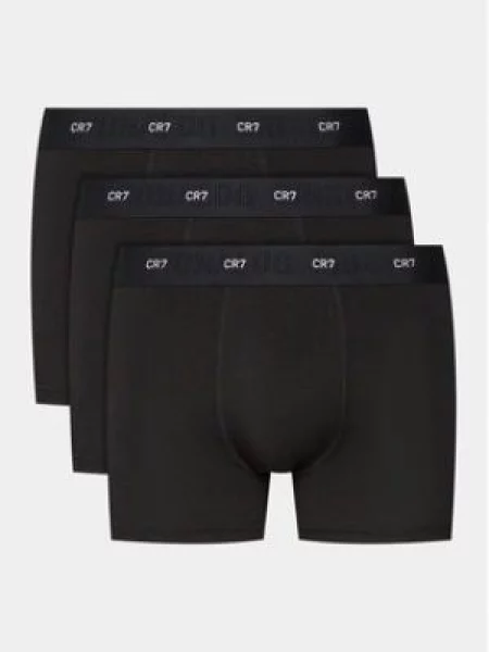 Boxerky Bamboo Trunk FSC 3 pary black bílé