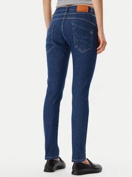 Jeans hlače Please modra