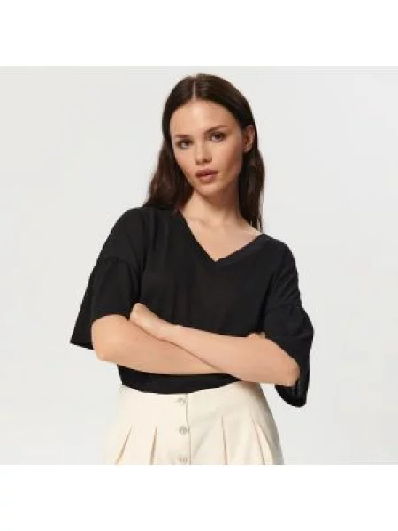 Sinsay Halenka s volány černý