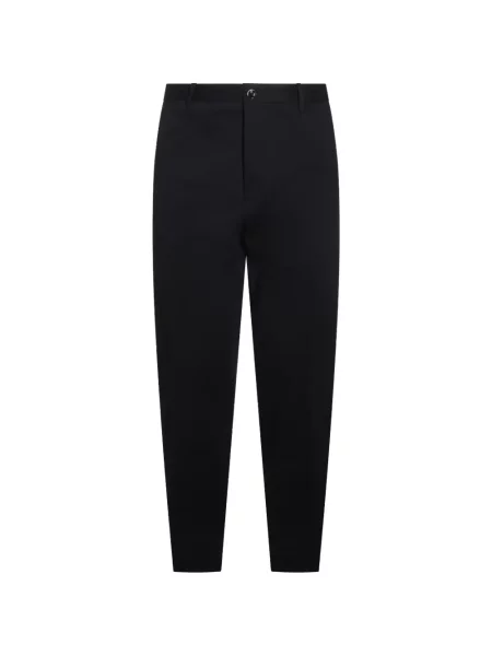 Pantaloni Nine In The Morning cu autograf negru