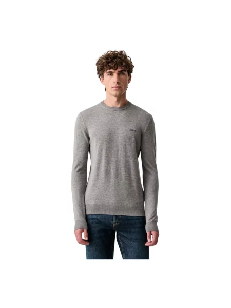 Sweter Guess wełniany szary