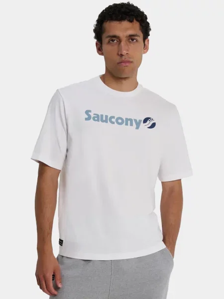 Жіноча Футболка Saucony білий