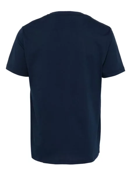 Tricou Fred Perry cu decolteu rotund albastru