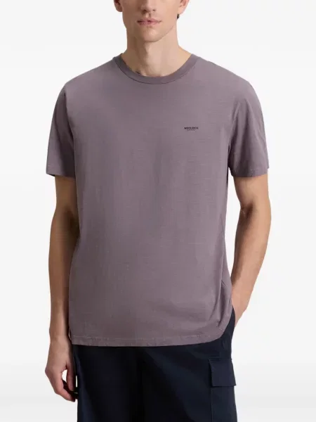Tricou Woolrich tricotate cu autograf violet