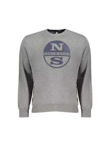 Bluza North Sails z logo szara