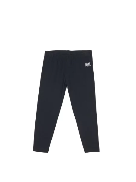 Legginsy z na czas wolny na co dzień czarne