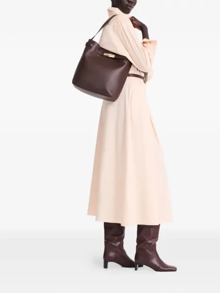 Geantă Longchamp maro