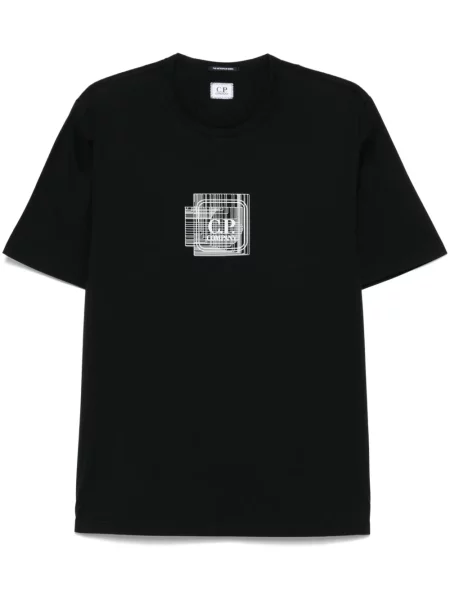 Tricou C.p. Company din jerseu negru
