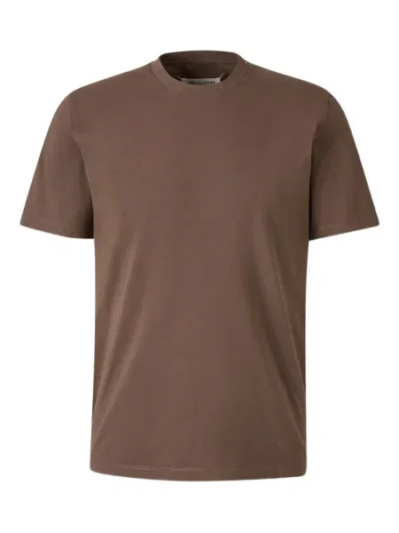 Tricou Maison Margiela cu decolteu rotund albastru