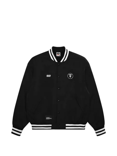 Geacă bomber Aape By A Bathing Ape cu autograf negru