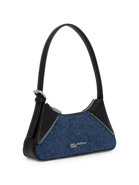 Shopper torbica Karl Lagerfeld Jeans plava