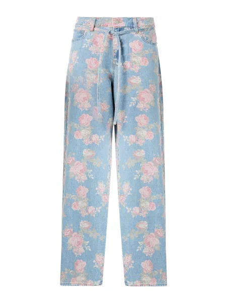 ONLY Jeans ONLGIANNA albastru denim / deschis / roz / roz gri