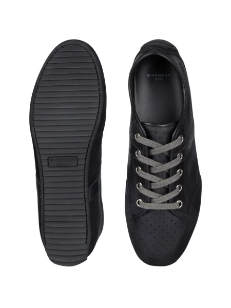 Sneakerși Givenchy din piele de căprioară negru