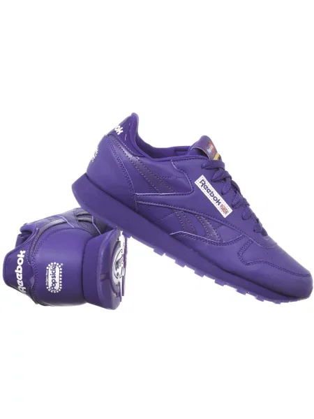 Teniși Reebok din piele clasici violet
